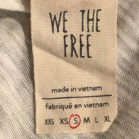 We The Free Free People Friday Fever Mixed Media Top - Picture 12 of 13